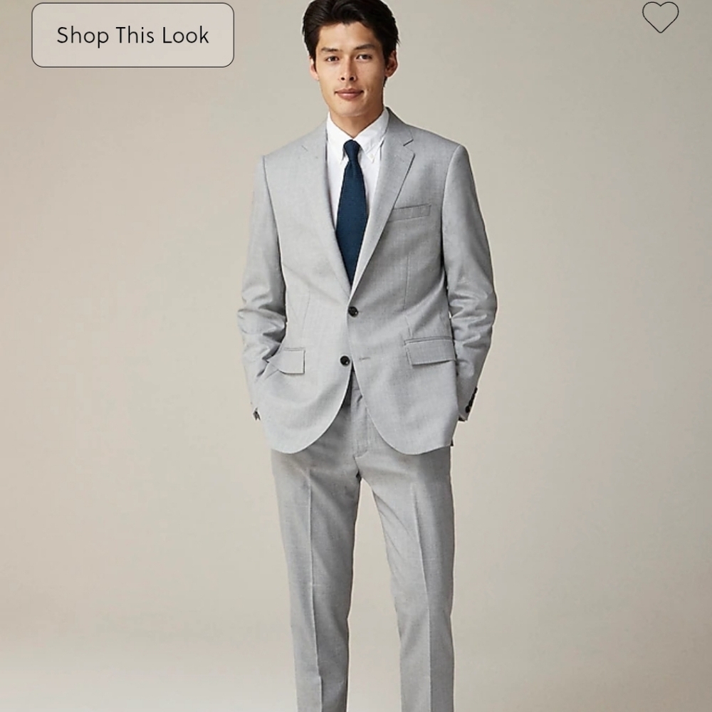 J Crew Ludlow Slim-fit suit jacket in Italian wool $550 Retail NWT Size 38S